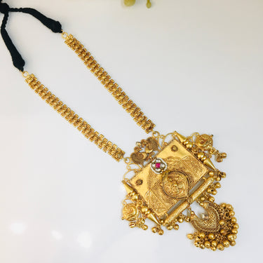Gold Statement Necklace Zayn Luxury Jewellery